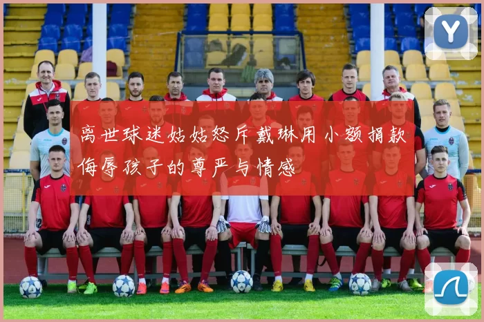 离世球迷姑姑怒斥戴琳用小额捐款侮辱孩子的尊严与情感